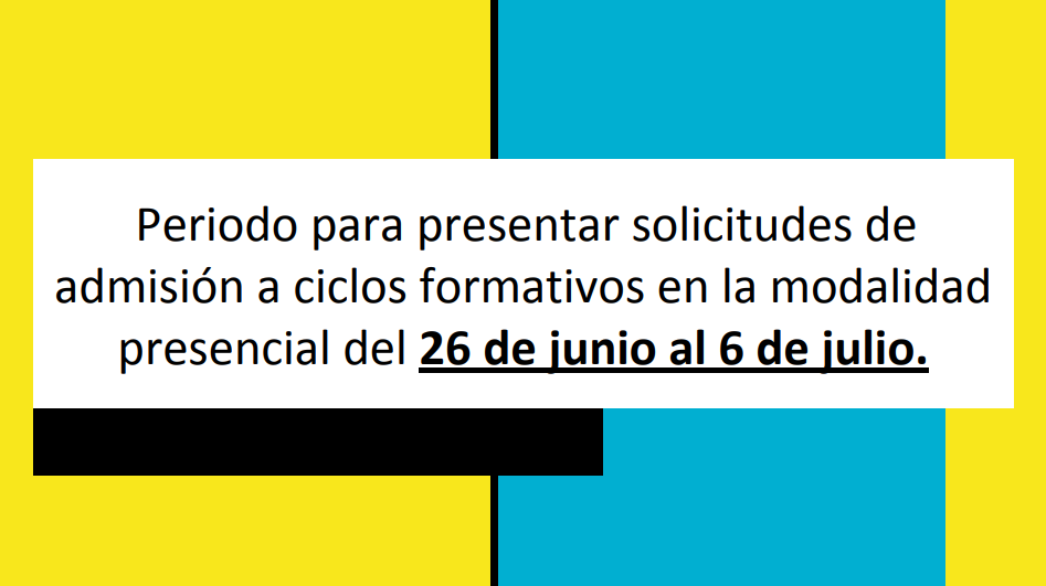 periodo admisión