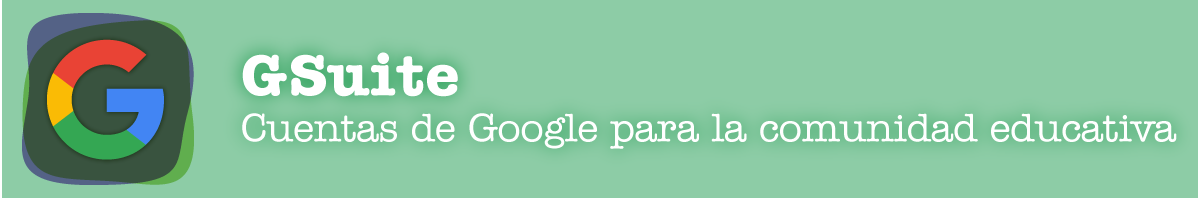 Cuentas Gsuite