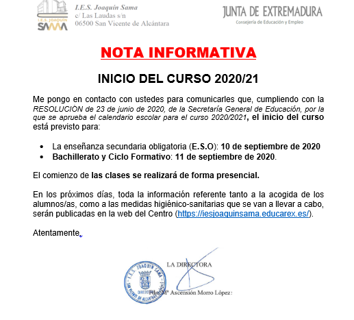 NOTA INFOR INI CURSO
