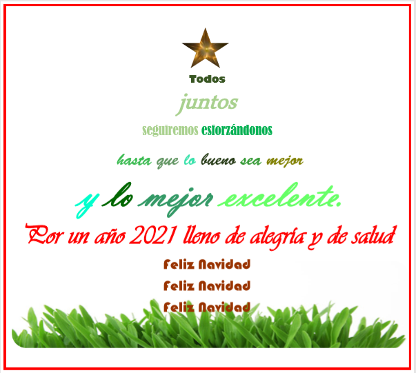 felicitación navideñ